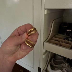 Aureum twist earrings